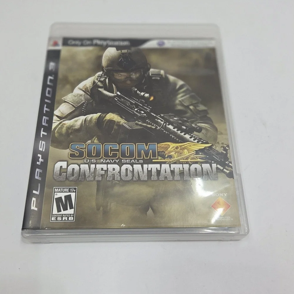 SOCOM US Navy Seals Confrontation PS3 Not For‎ Resale Complete CIB Manual